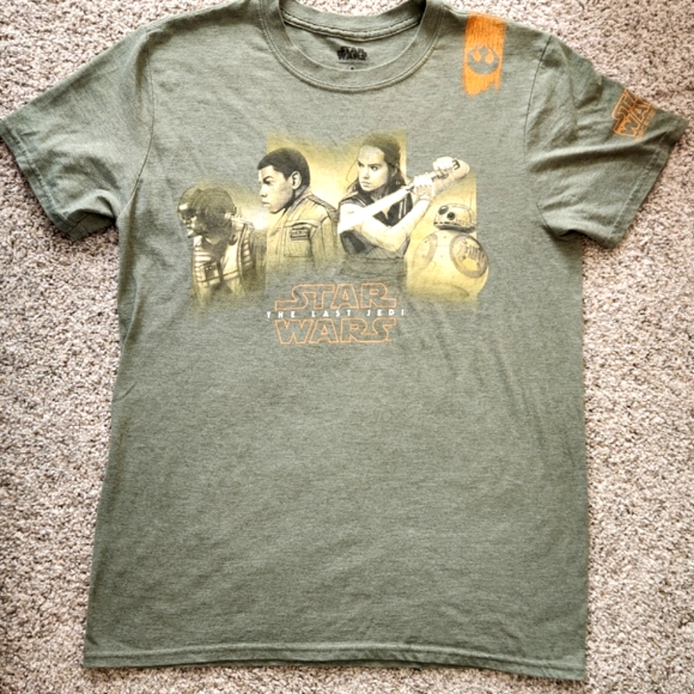 Star Wars The Last Jedi- Force for Change shirt- size M-partnership with UNICEF